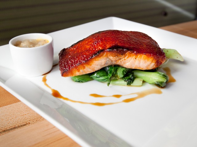 Paired Images - Salmon Dish