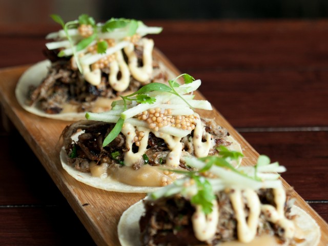 Paired Images - Trio of Tacos