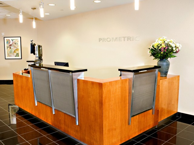 Paired Images - Reception Desk